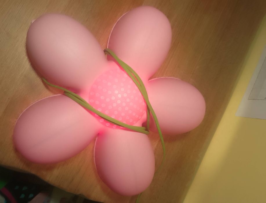 2 Lampki IKEA kwiatek + żarówki