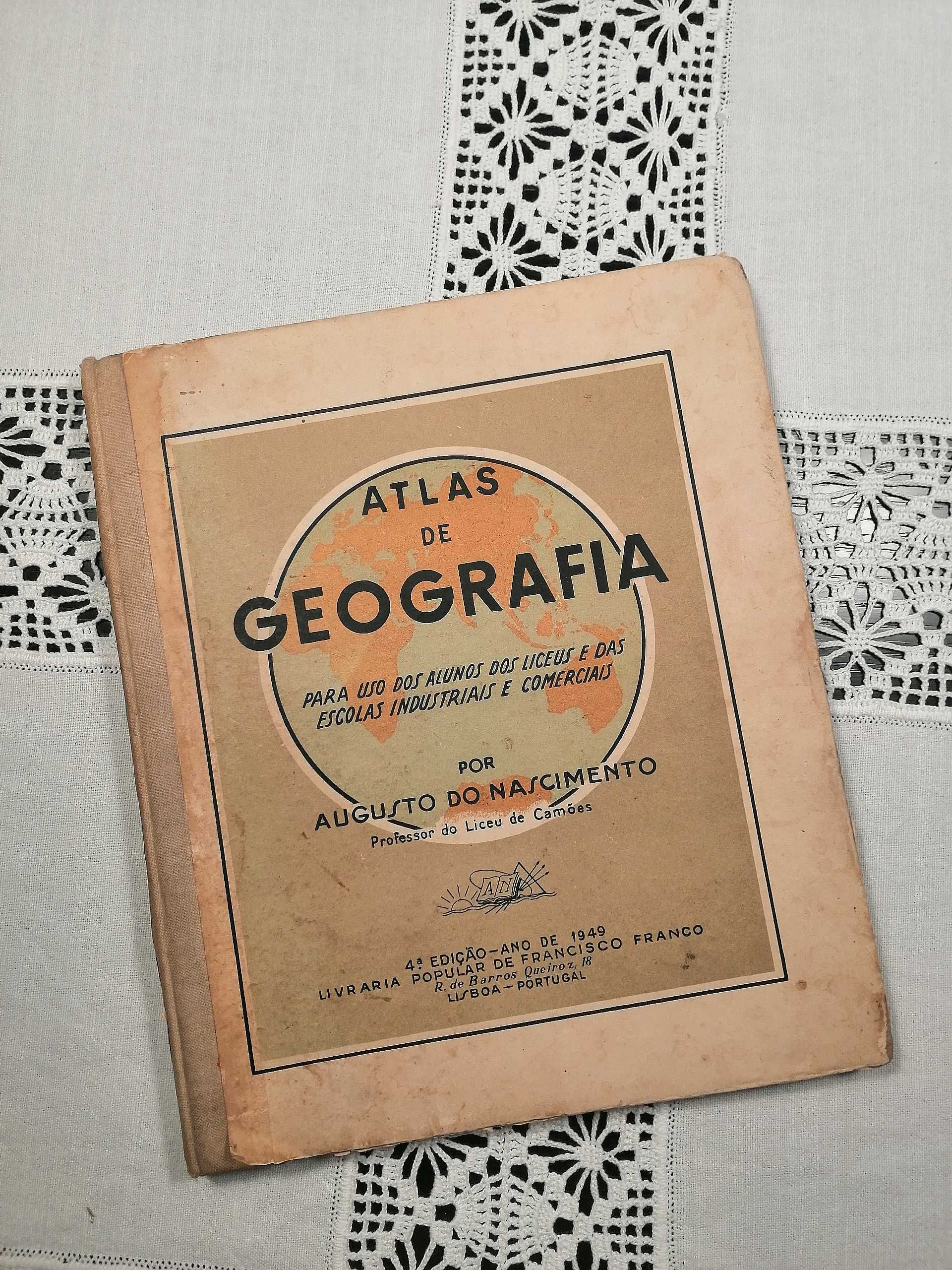 Atlas de Geografia - Augusto Do Nascimento