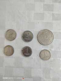 Монеты Украины 1-2-5 копеек