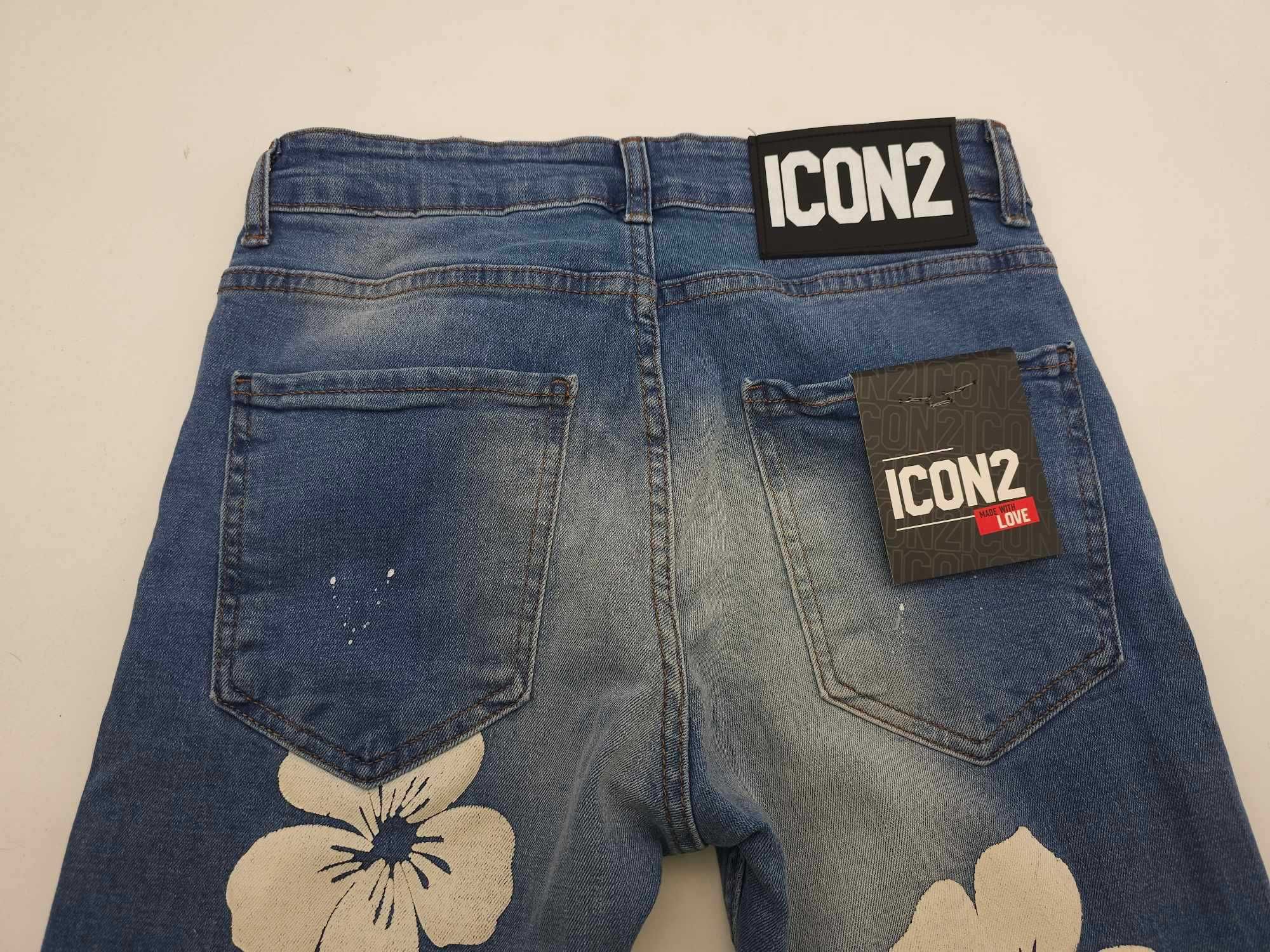 Dsq2 / Icon calça de ganga novo modelo