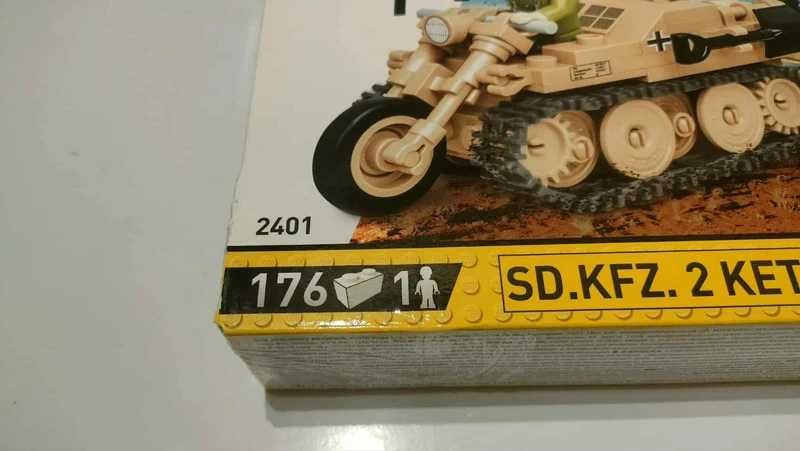 Cobi 2401 Niemiecki samochód Sd. Kfz. 2 Kettenkrad