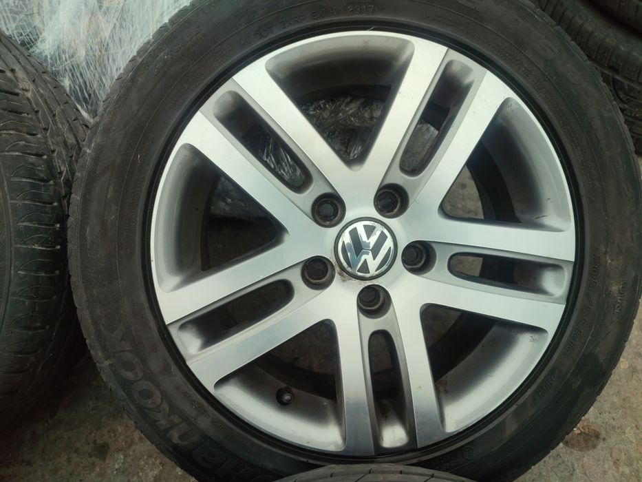 Диски 5 112 R16 титани 5/112/r16 діски р16 Гольф пасат шкода Ауді 16