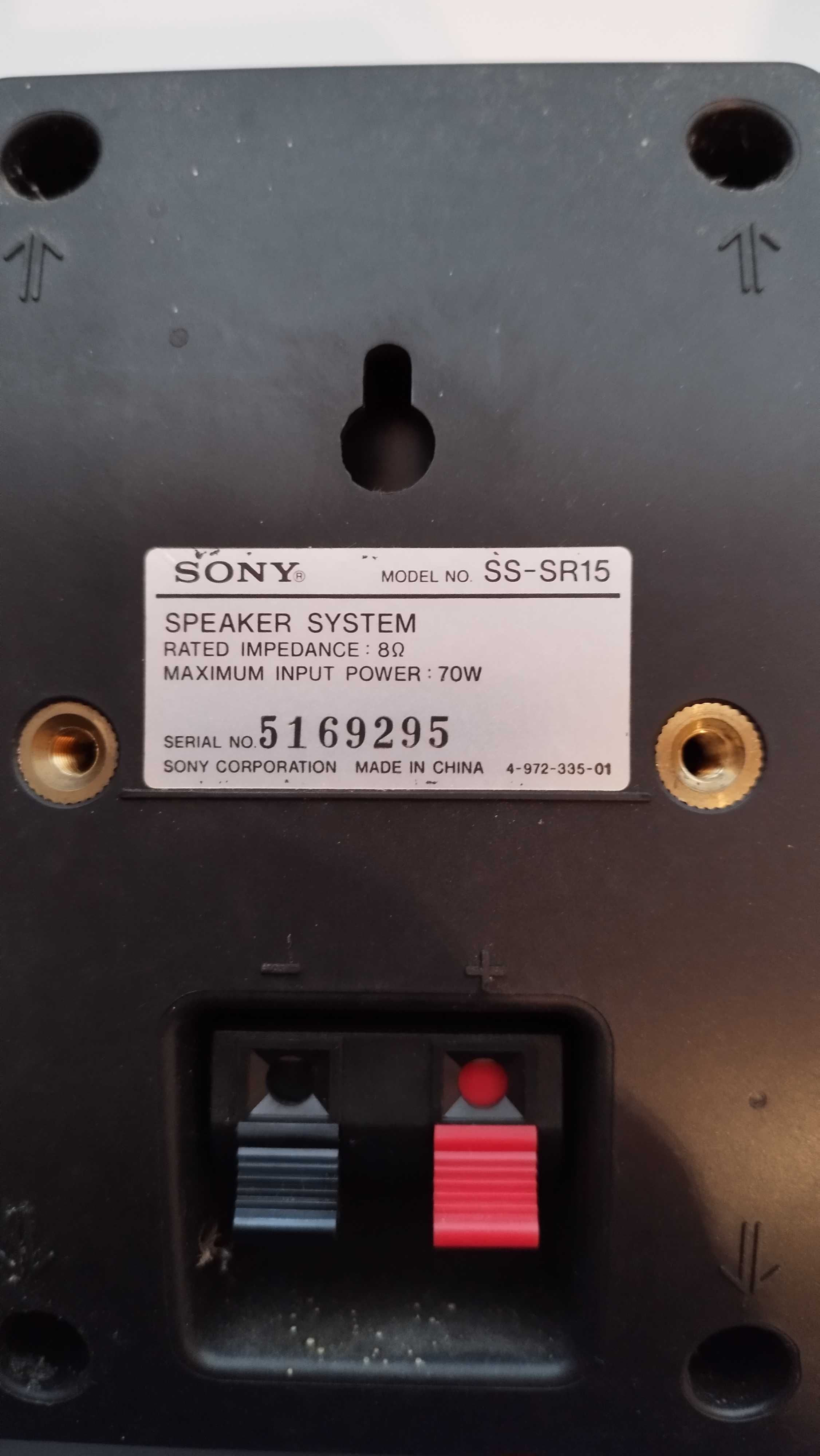 Conjunto de 3 Colunas Sony  (Sistema Home Cinema)