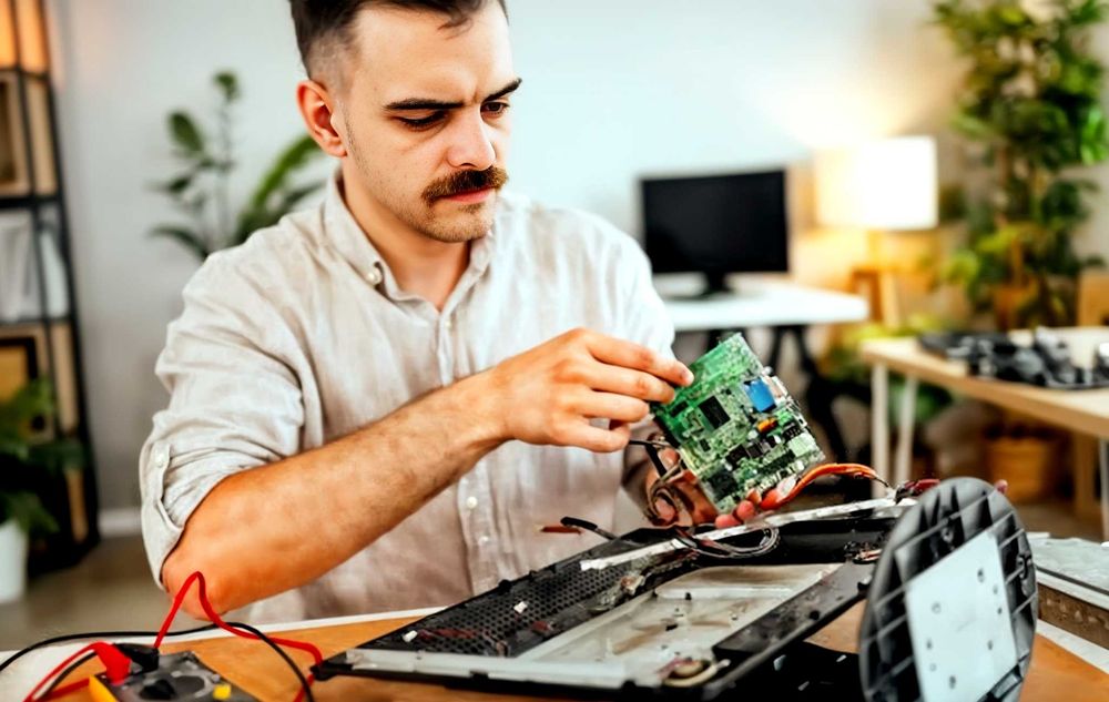 Ремонт компьютеров, ноутбуков, телевизоров, мониторов, UPS Экофлоу