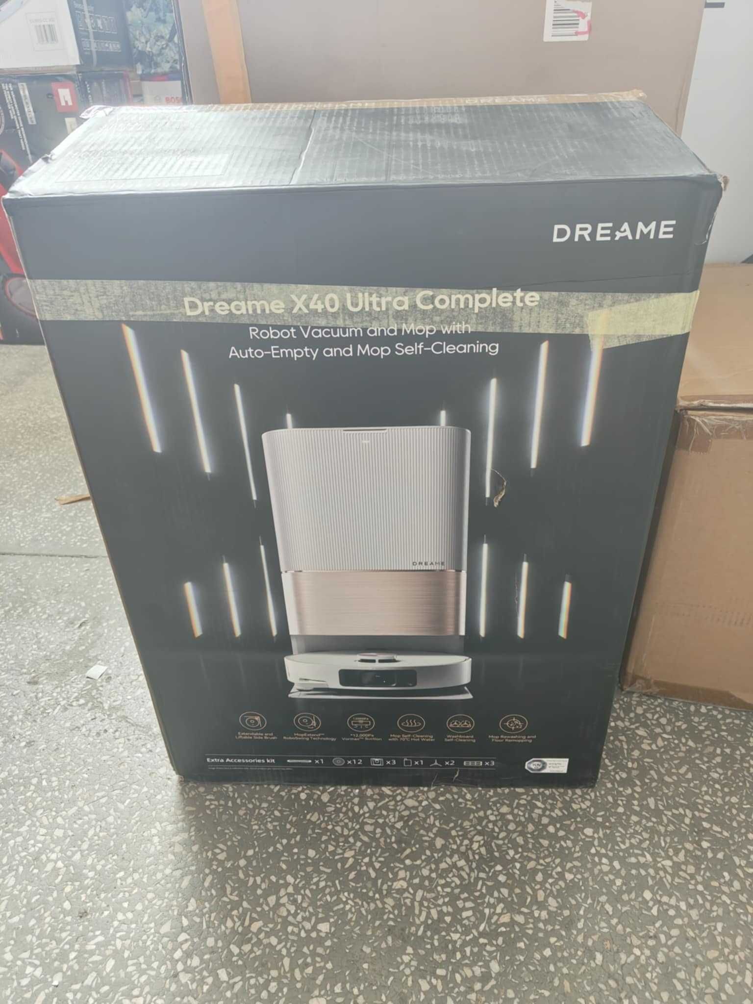 Robot sprzątający Dreame X40 Ultra Complete biały