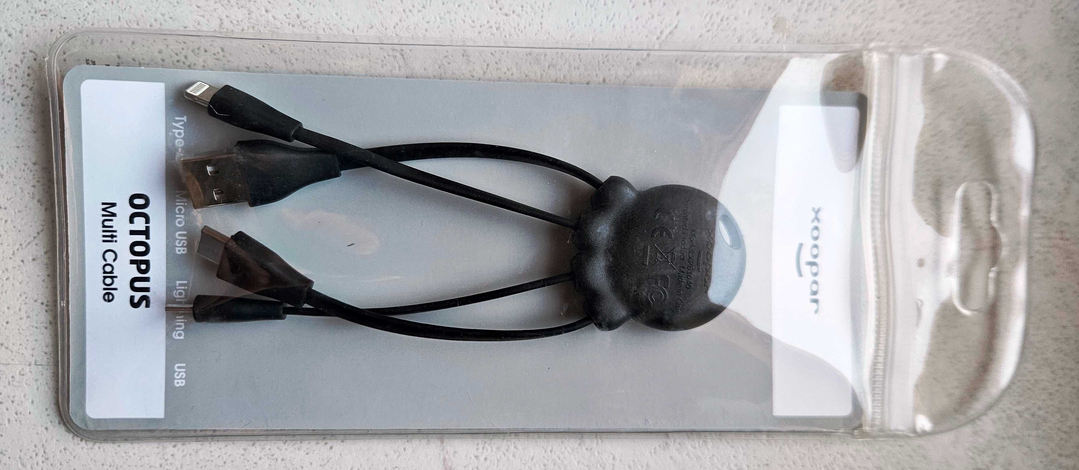 Adapter do ładowania kabel wielofunkcyjny Xoopar Eco Octopus