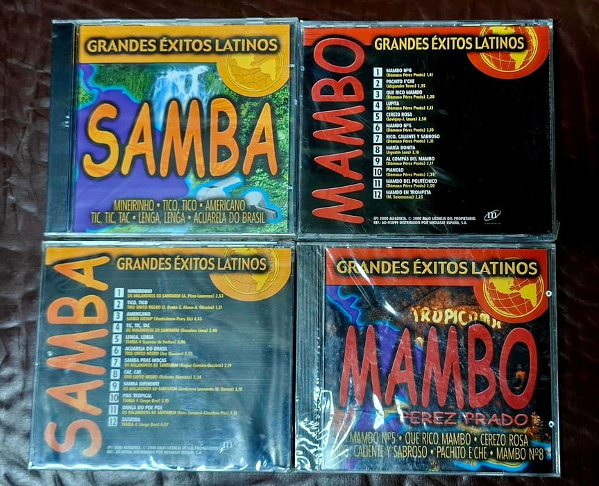 14 CDs Éxitos Latinos