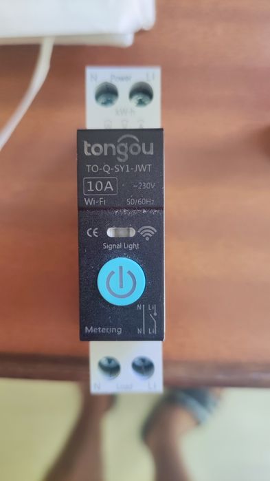 Disjuntor elétrico WiFi 10A