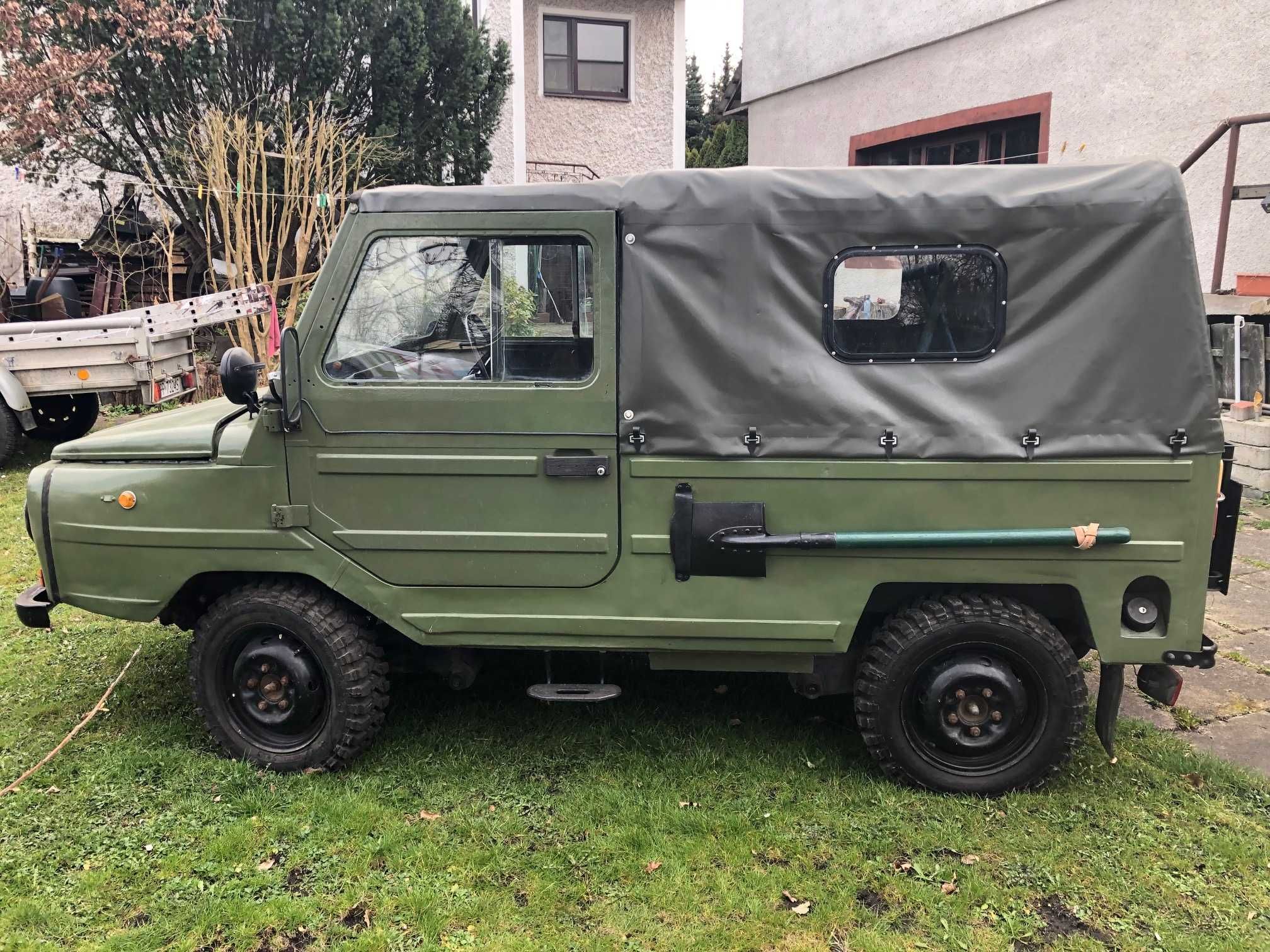 LUAZ 4x4 wojskowy hak OC przegląd 1994 ZAMIENIE