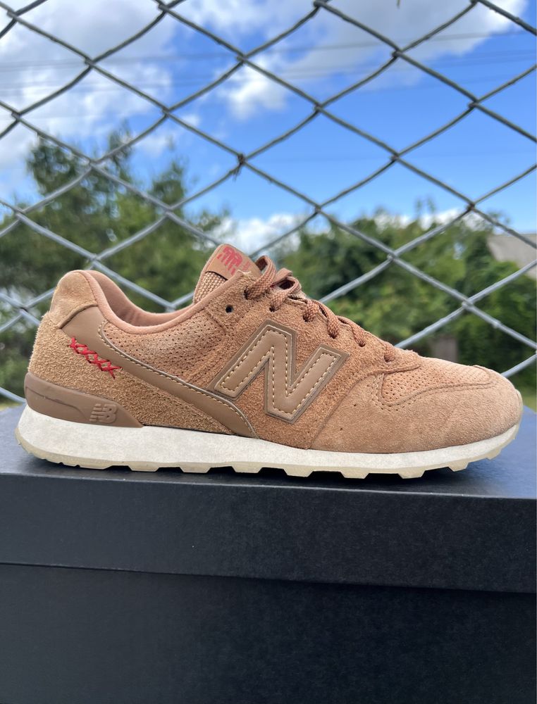 New Balance кроссовки оригинал 37 размер 996 коричневые 37.5