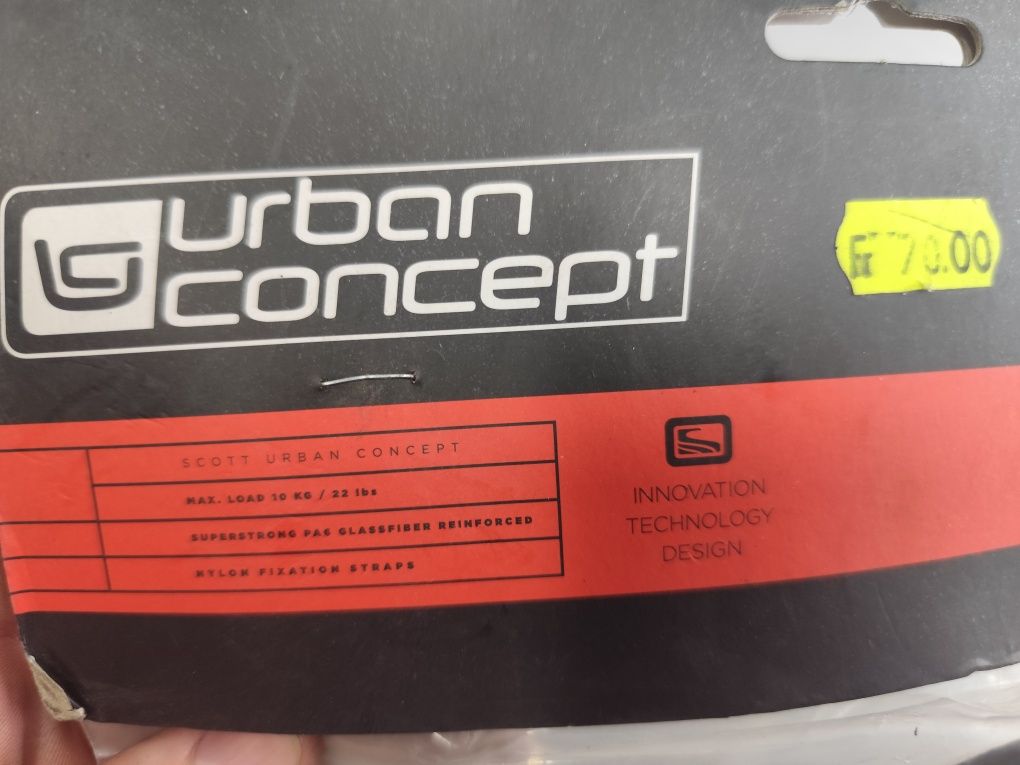 Nowy bagażnik Scott Urban concept Urban 700c