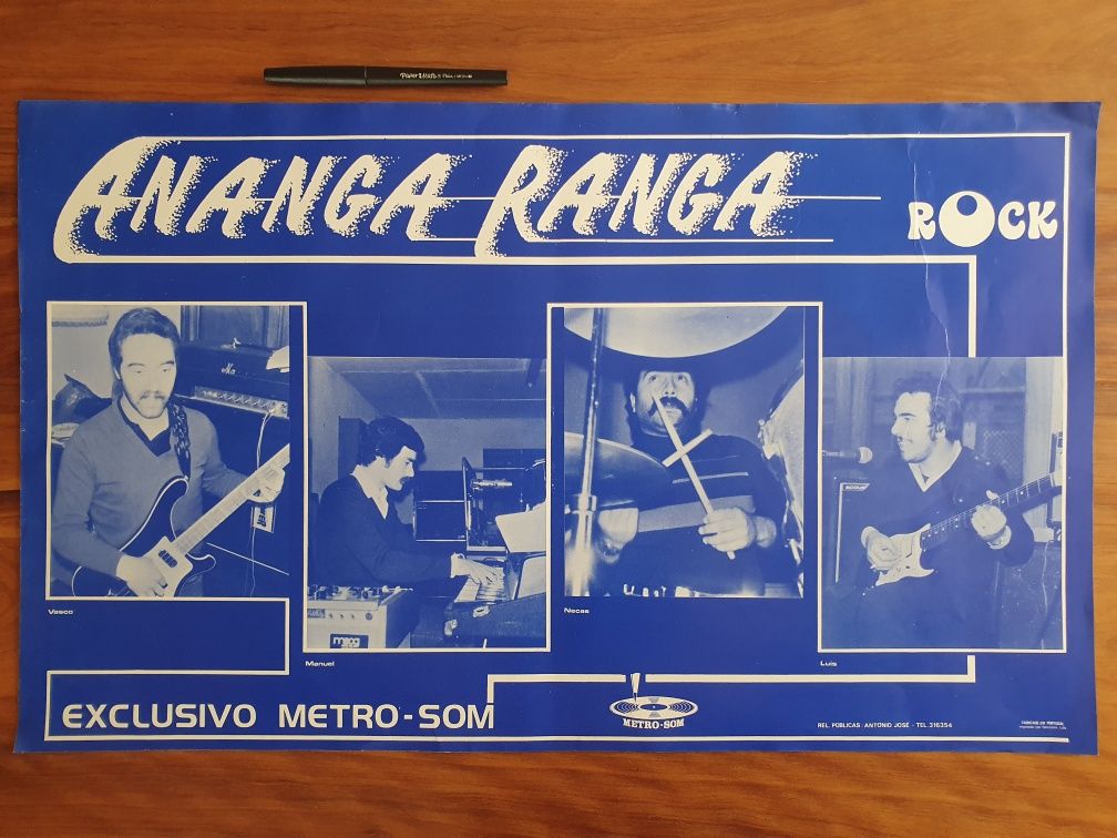 Poster Ananga Ranga 1979 Rock Português