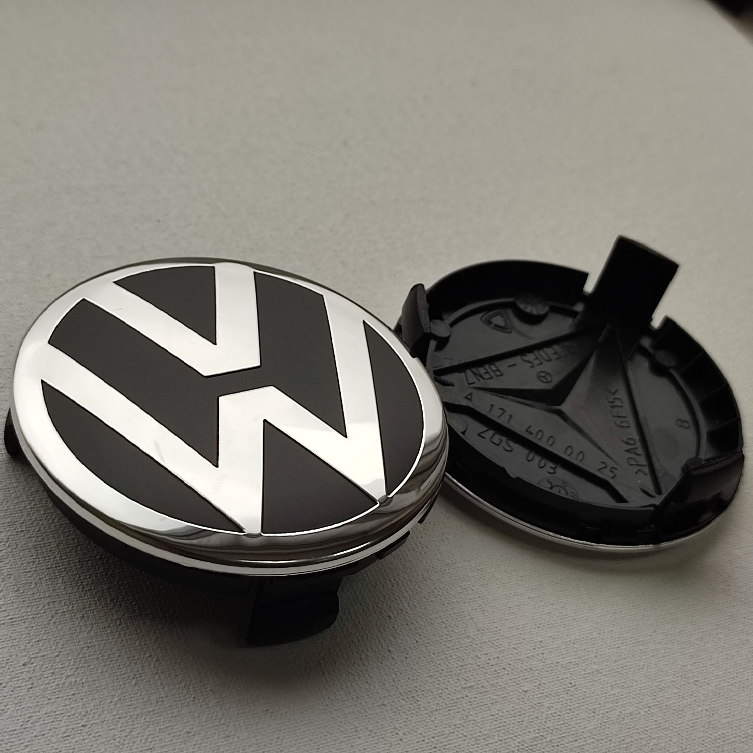 Колпачки заглушки VW 75мм для дисков Мерседес