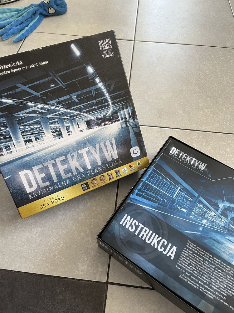 Gra planszowa kryminalna Detektyw