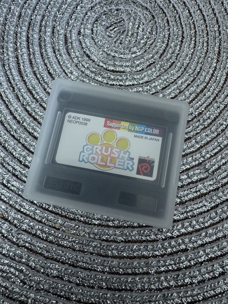 Crush Roller na neo geo pocket, komplet 3xA bdb stan