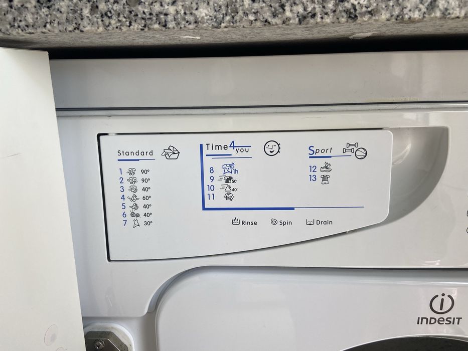 Maquina de lavar roupa encastre indesit