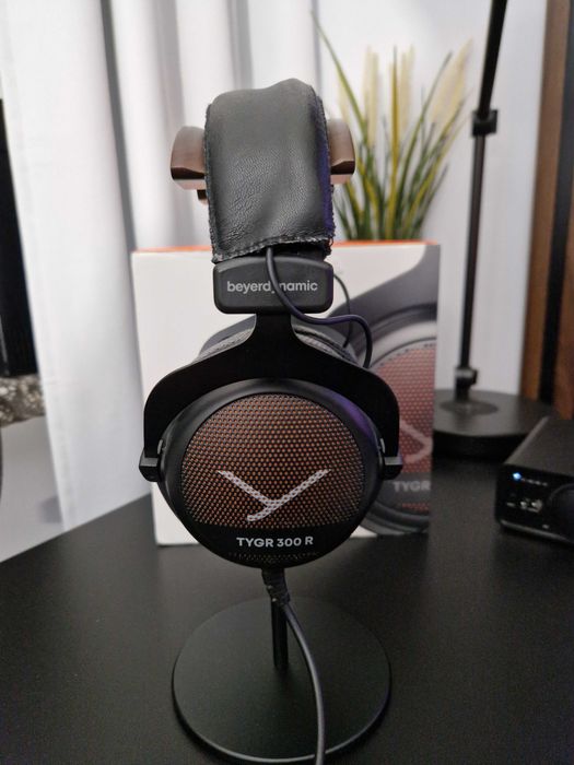 Beyerdynamic TYGR 300 R (ZMODYFIKOWANE] + dekoni skóra owcza