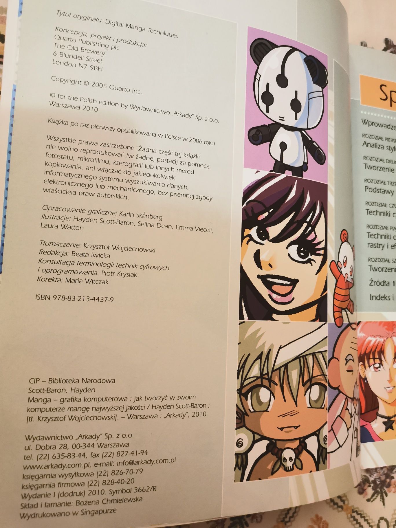 Manga grafika komputerowa. Tworzenie Mangi podstawy. Rysunek, anime