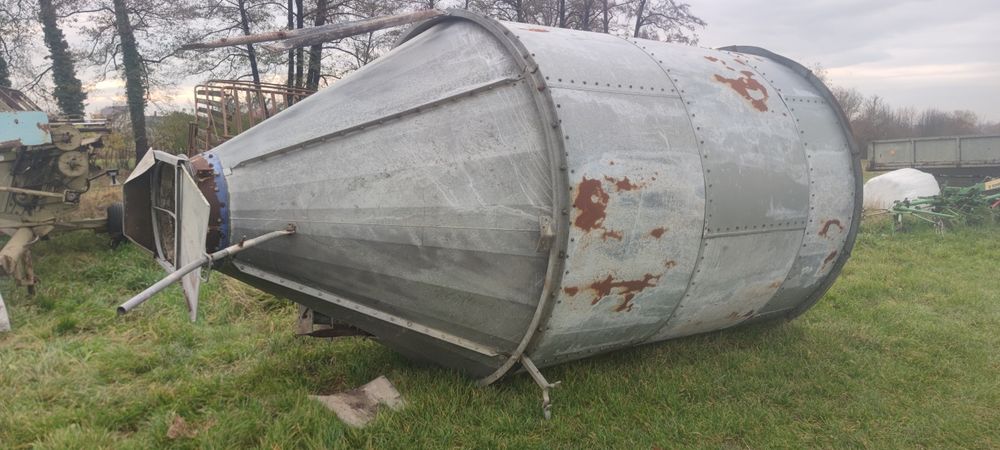 Zbiornik Silos 10t 12t lejowy paszowy pelet