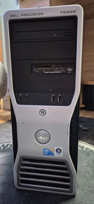 Komputer Dell Precision T5500 Stacja robocza 1050 Ti SSD+HDD X5690