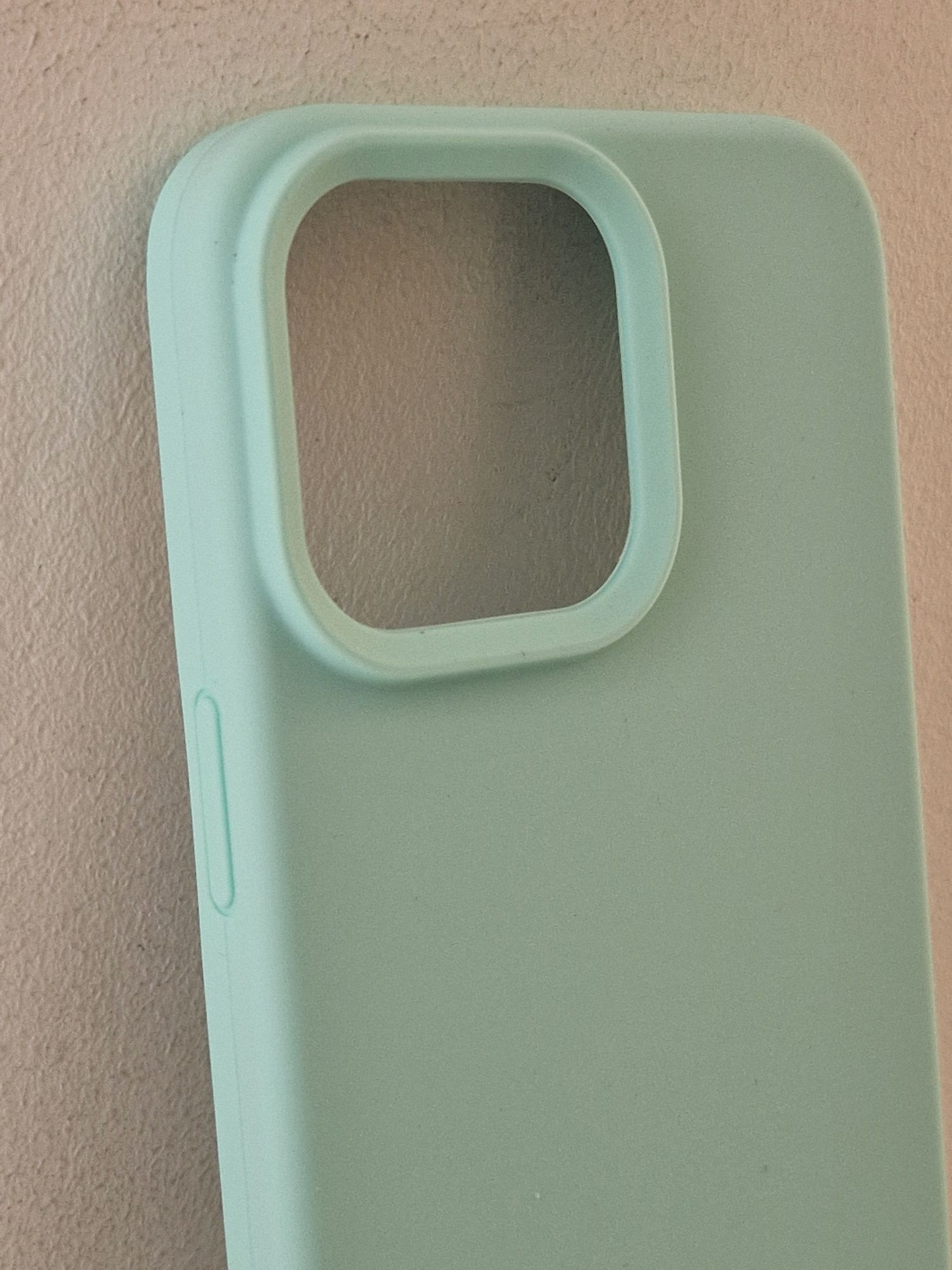 Silicone Lite Case do Iphone 15 miętowy