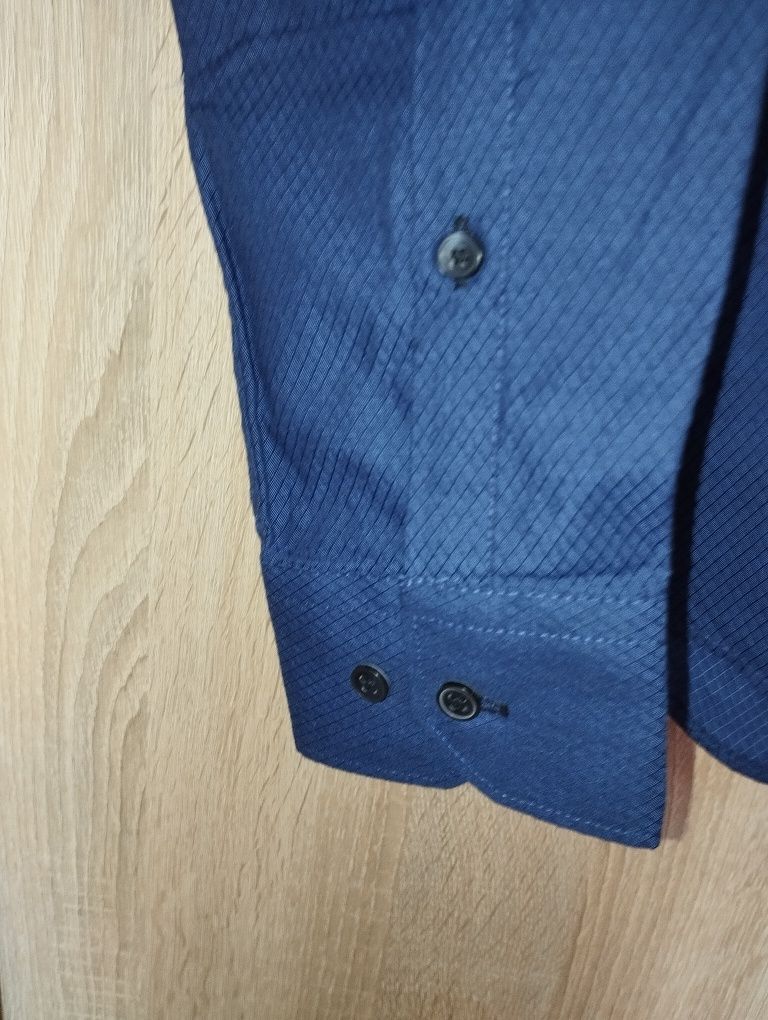 Nowa Koszula Męska Primark Slim Fit / Rozmiar S / 100% Bawełna
