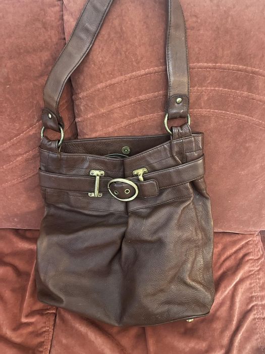 FERRAGAMO. Жіноча, шкіряна сумка.