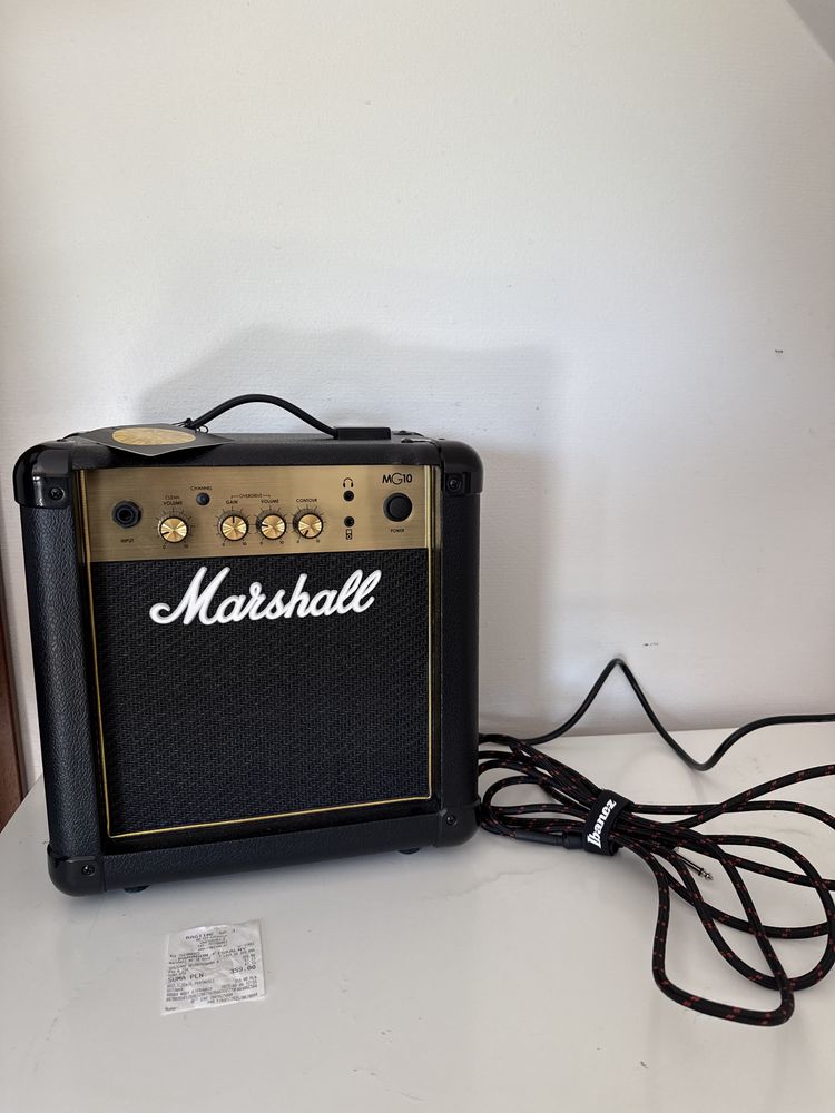 Marshall MG10 + przewod Ibanez