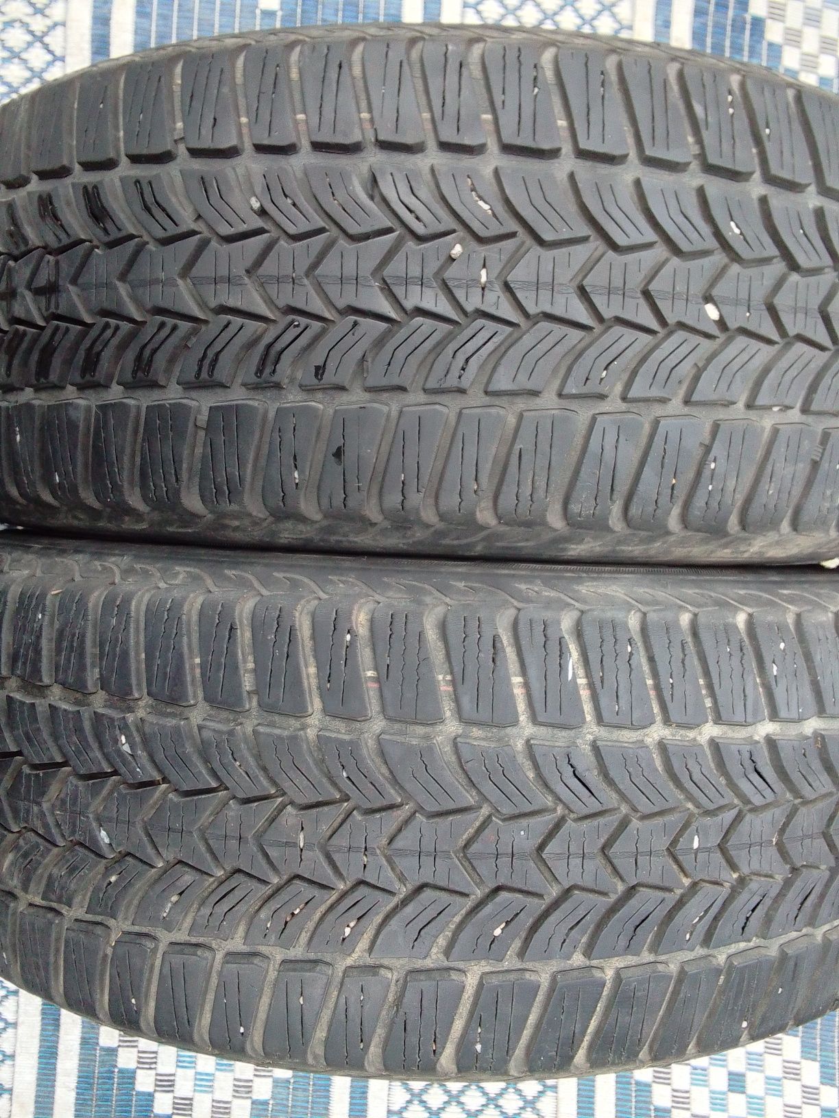 Cena za 2 Opony zimowe 215/55r17 DĘBICA 6mm