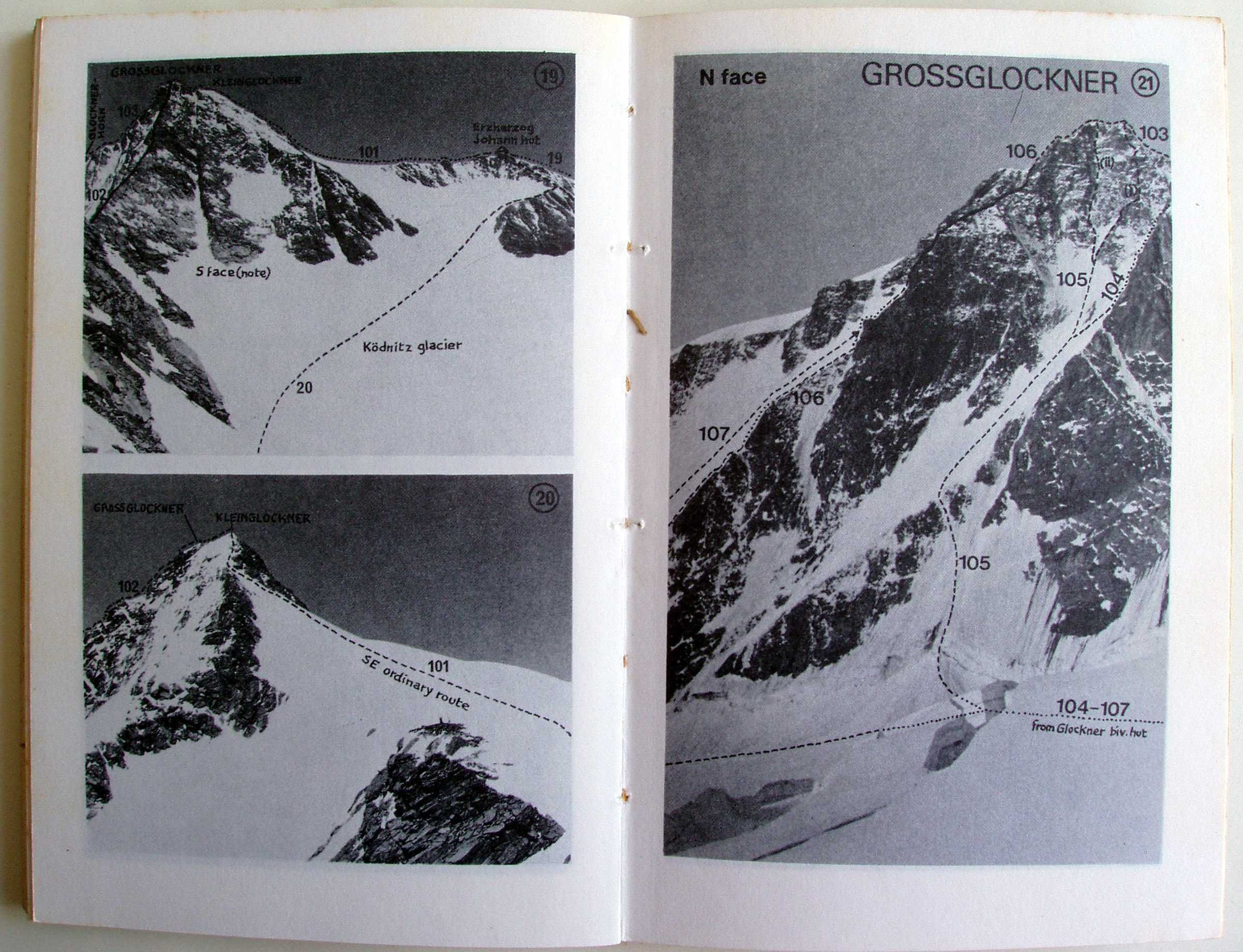 Glockner Region by Eric Roberts - przewodnik alpinistyczny