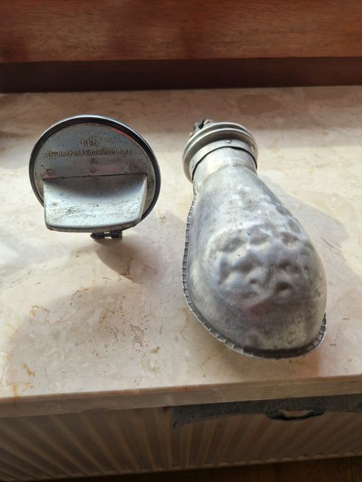 TRUPENFAHHARAD  9Lampa szlakowa notek notka wehrmacht rower w