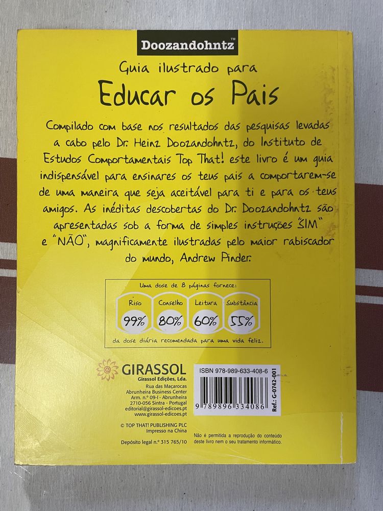 Livro “Como educar os pais”