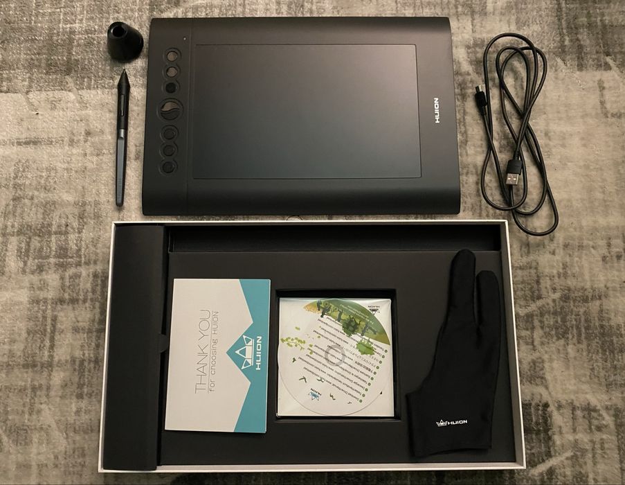 Графічний планшет HUION H610PRO V2