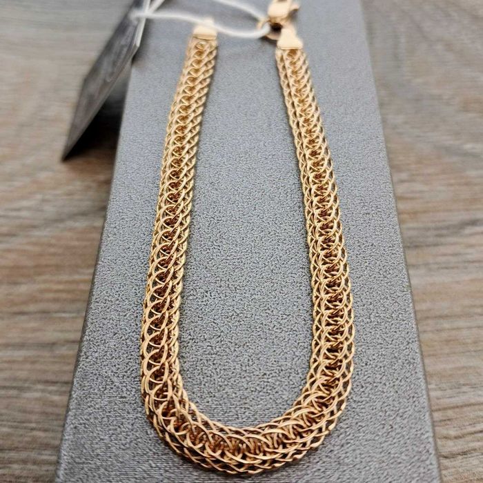 ‼Золотой браслет 4,27 гр 18 см Золотий браслет Золото 585 проба