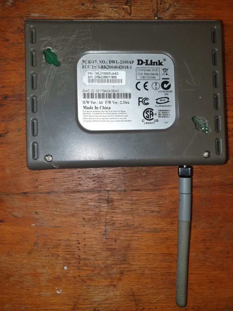 Роутер D-Link DWL-2100AP