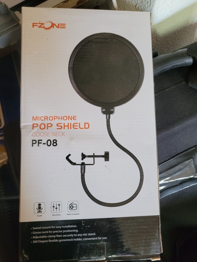Pop shield e Suporte