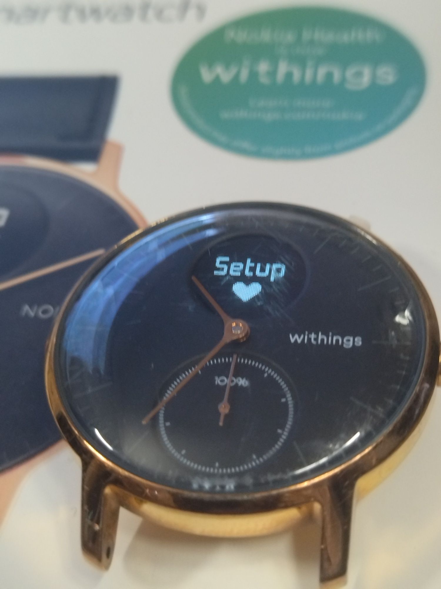 Smartwatch Withings steel HR D2 (v13)