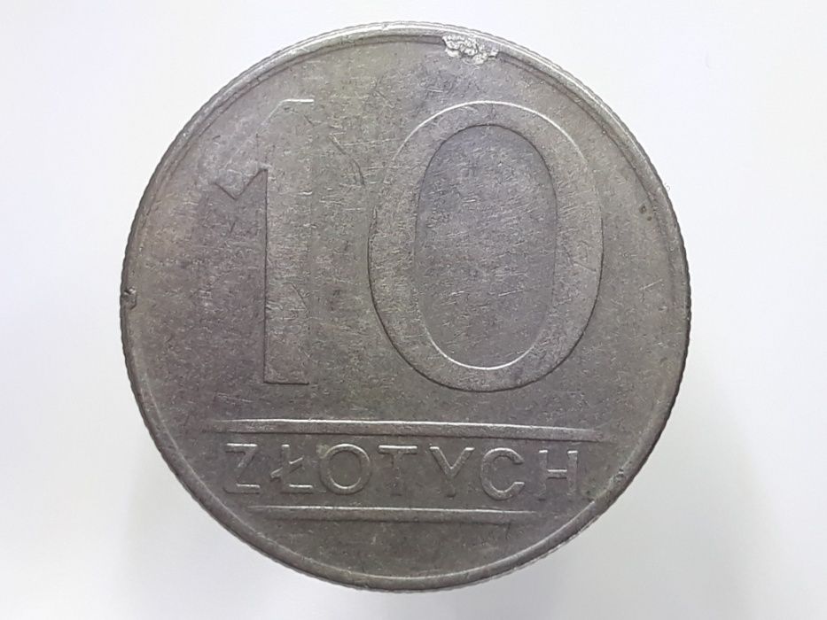 Monety PRL. Moneta 10 złotych 1986/1988/1989/1990 r