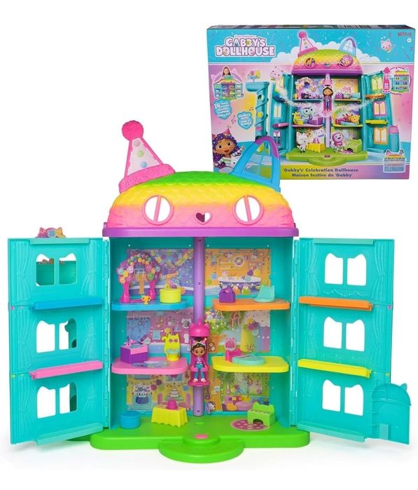 Ігровий набір Gabby's Dollhouse Святковий ляльковий будиночок Габбі