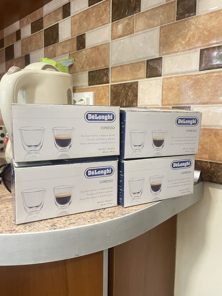 Стакани DeLonghi еспрессо