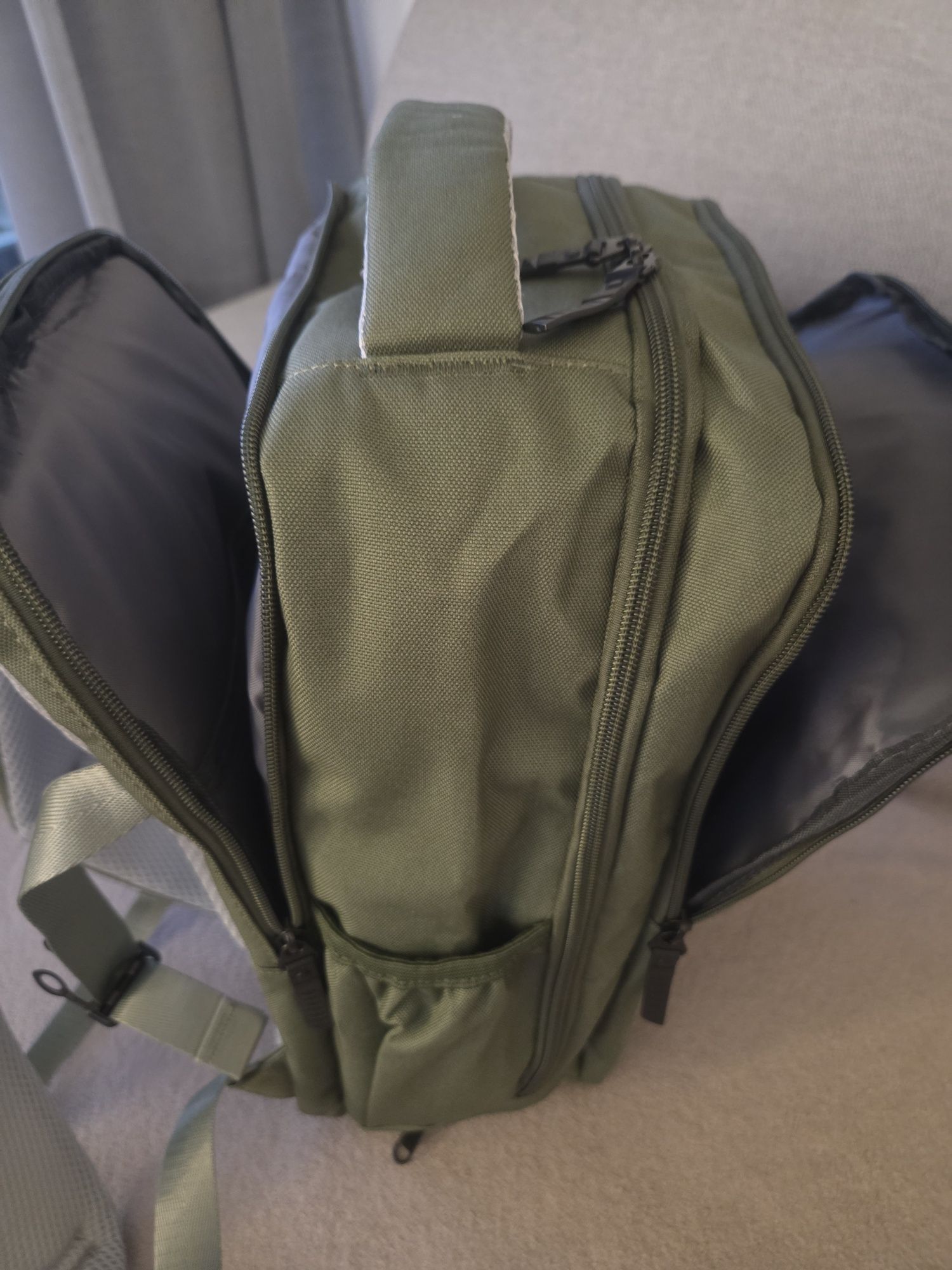 Mochila Caqui hexagono