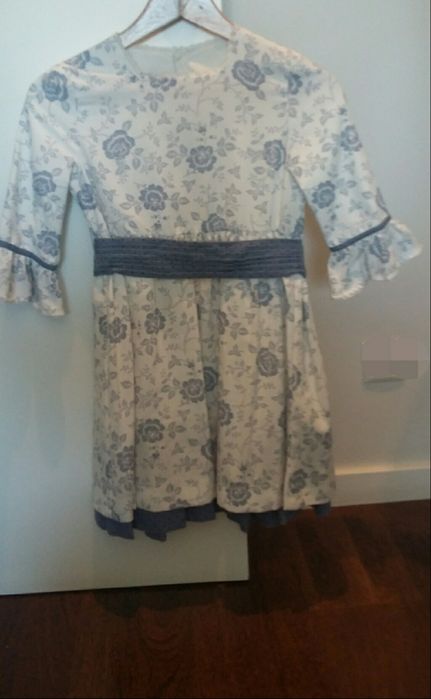Vestido 1¤ Comunhão/festa - Usado apenas uma vez - Ótimo estado