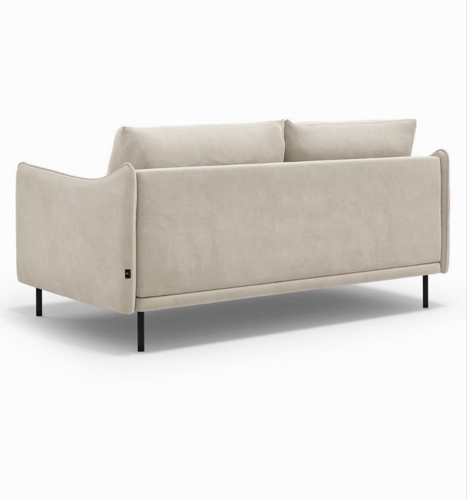 Sofa kanapa Westwing 3 osobowa beżowa welur welurowa Christian Lacroix
