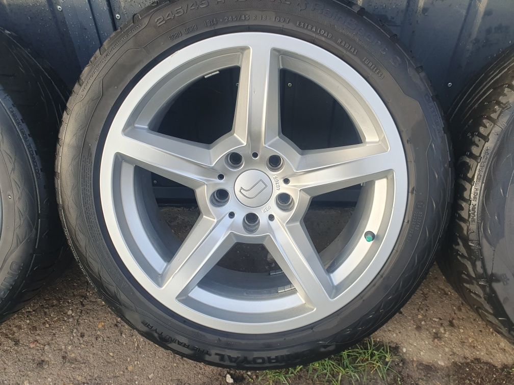 Alufelgi Koła BMW 5 F10,E60,E39 5x120 245/45R18 Y XL