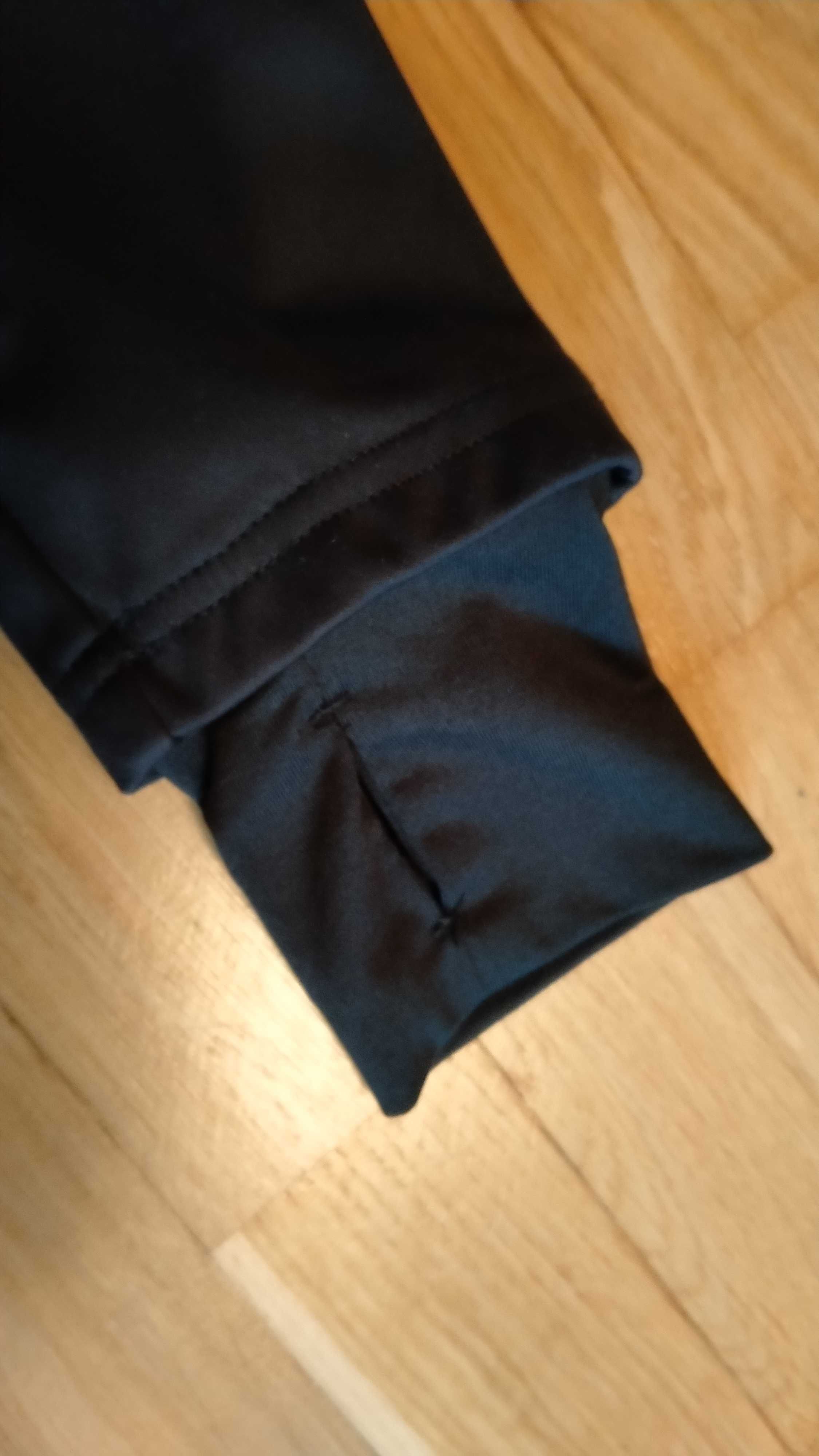 Damska kurtka softshellowa, czarna, Fajny wzór i dobre wykonanie