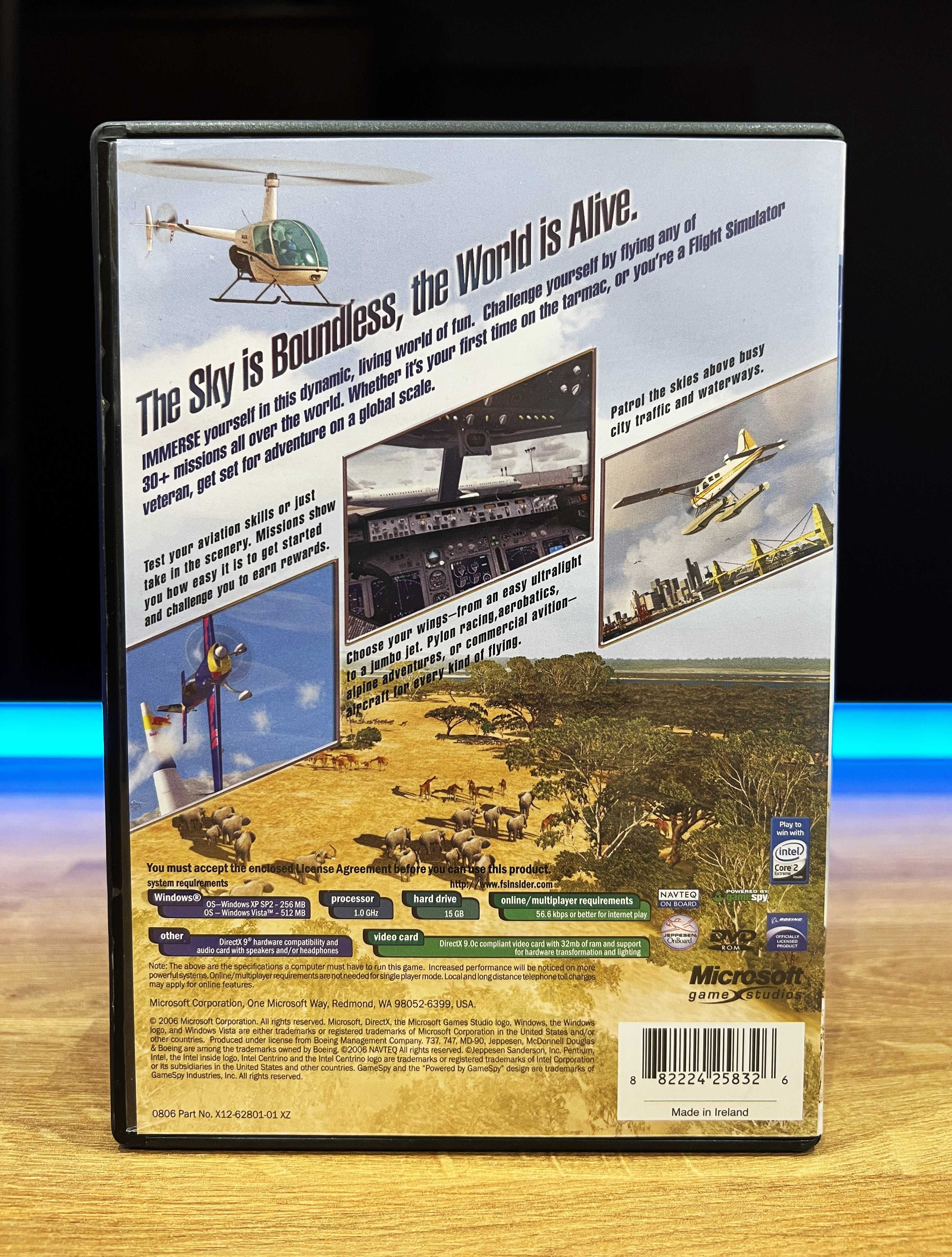Flight Simulator X (PC EN 2006) DVD BOX angielskie premierowe wydanie