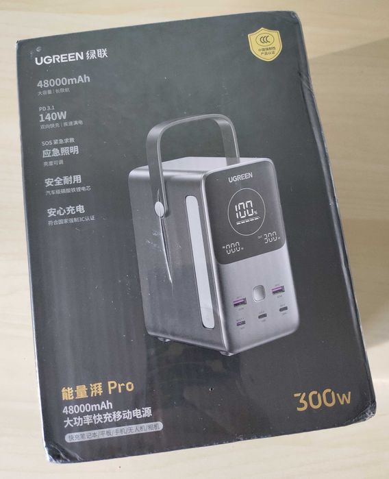 Ugreen 48000Мач 300Вт PB770 Lifepo4 для ноутбука iphone роутера