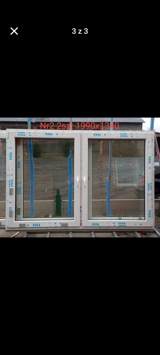 Okna różne wymiary veka aluplast
