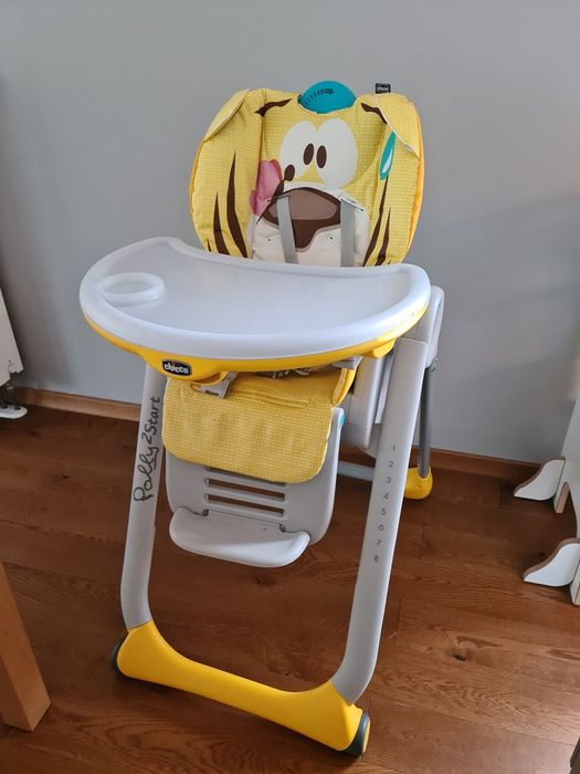 krzeselko do karmienia  Chicco Polly 2 Start Peacefull Jungle