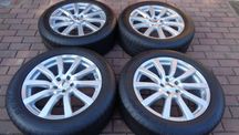 Alufelgi 19 do Hyundai Santa Fe Kia Sorento z oponami 5x114,3 BDB Stan